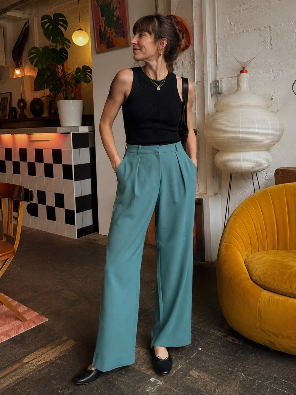 Abercrombie & Fitch Emerald Women's Trousers